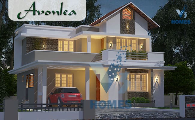 Builders in Palakkad v3Homes avonlea 1