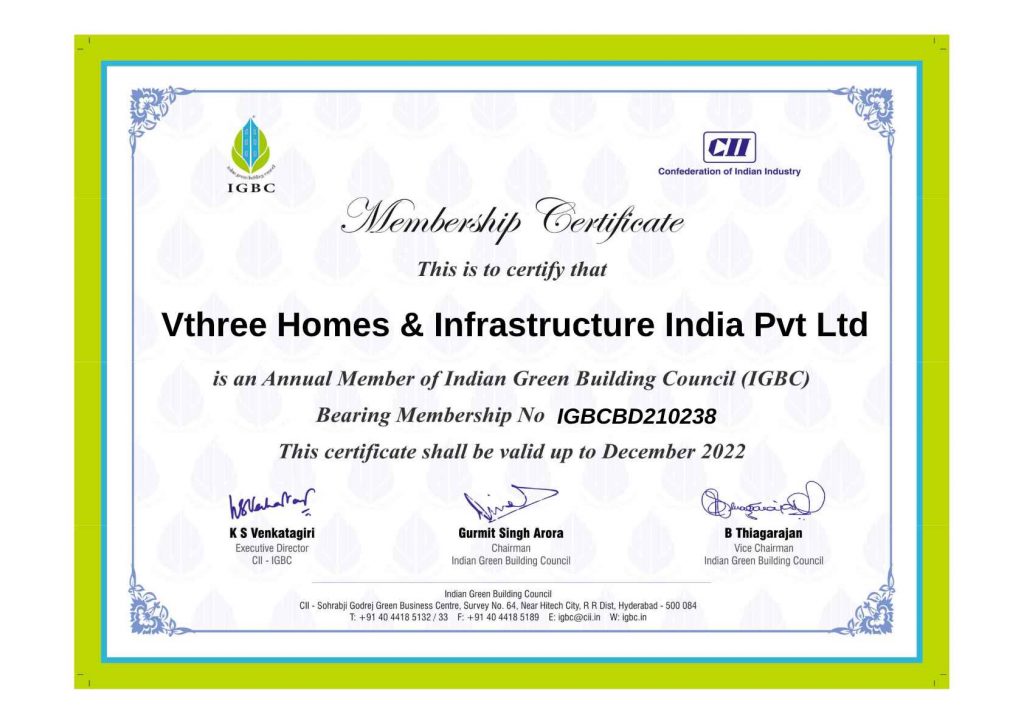 Builders in Palakkad Vthree Homes Infrastructure India Pvt Ltd 1 pdf